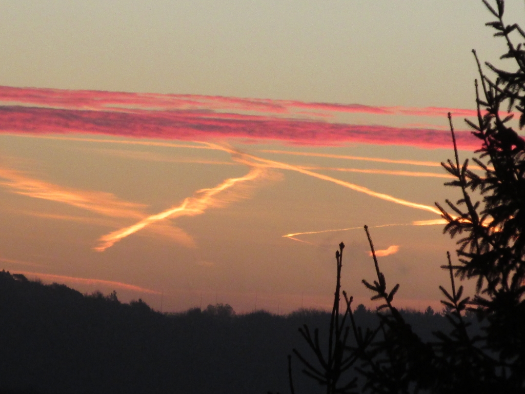 Sonnenaufgang im November