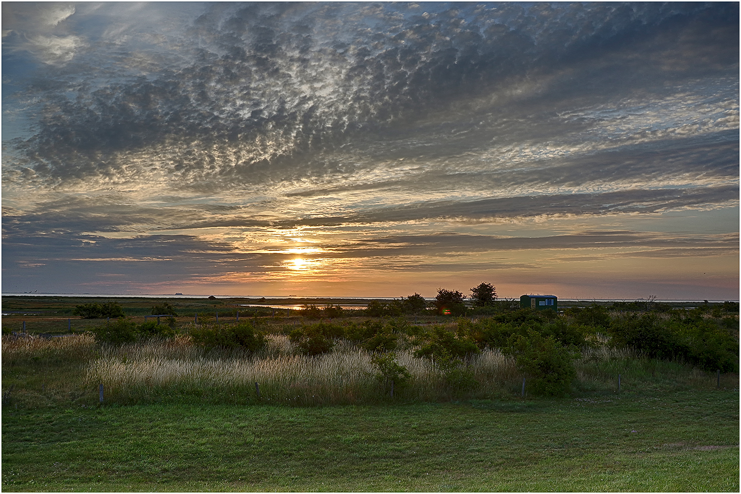 Sonnenaufgang im NSG Marienleuchte