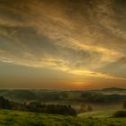 Sonnenaufgang im Oberbergischen