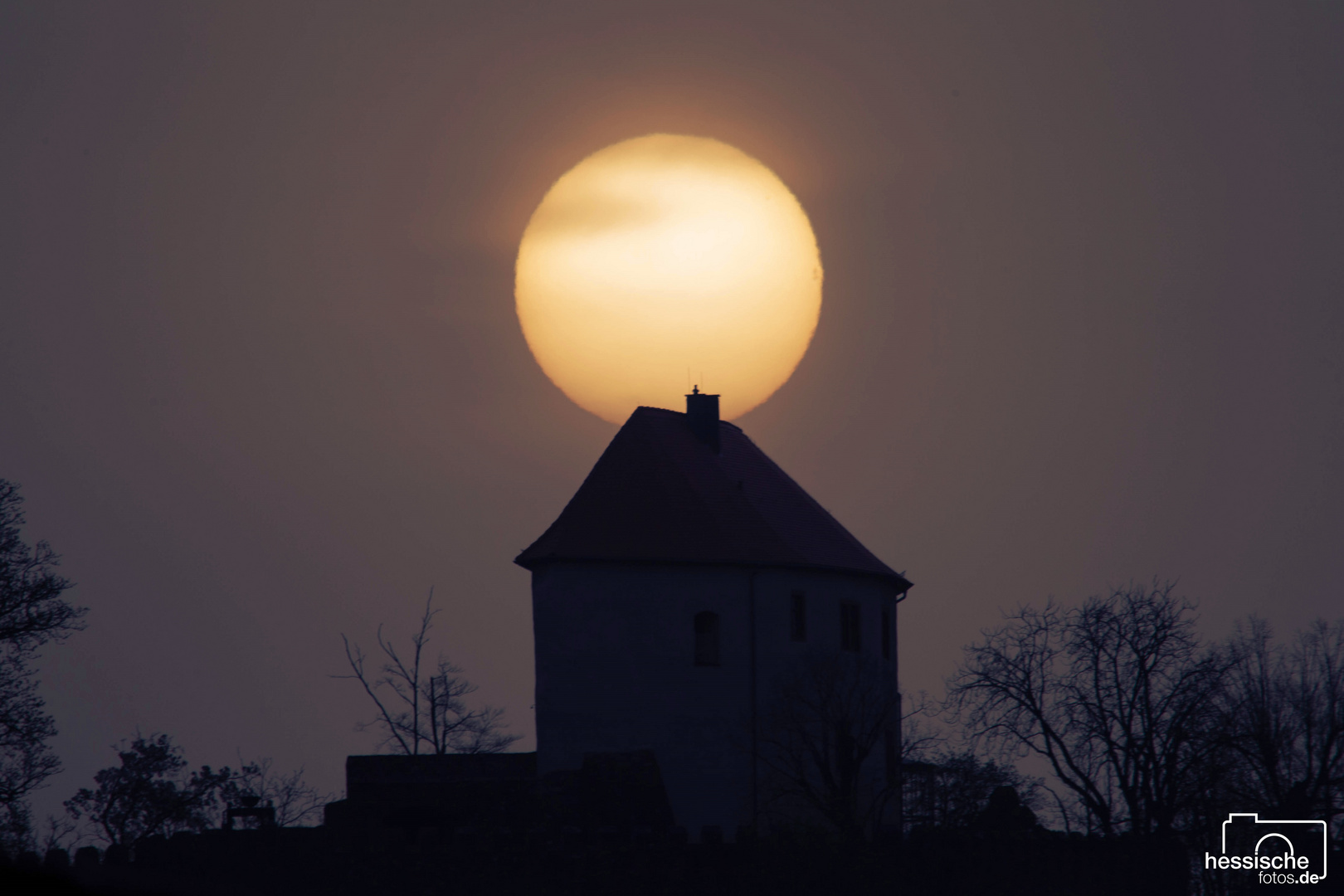 Sonnenaufgang im Odenwald