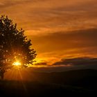 Sonnenaufgang im Odenwald