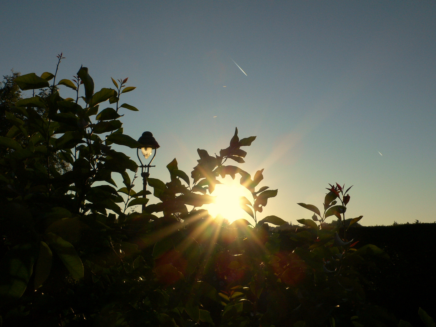 Sonnenaufgang im Oktober