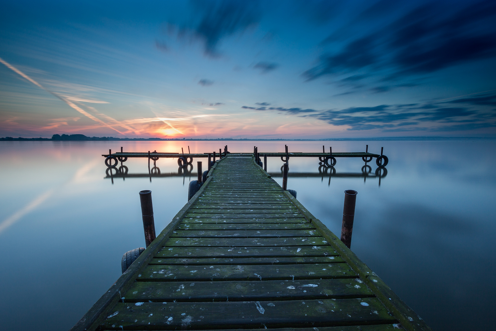 Sonnenaufgang im Olgahafen (Dümmer See) #2