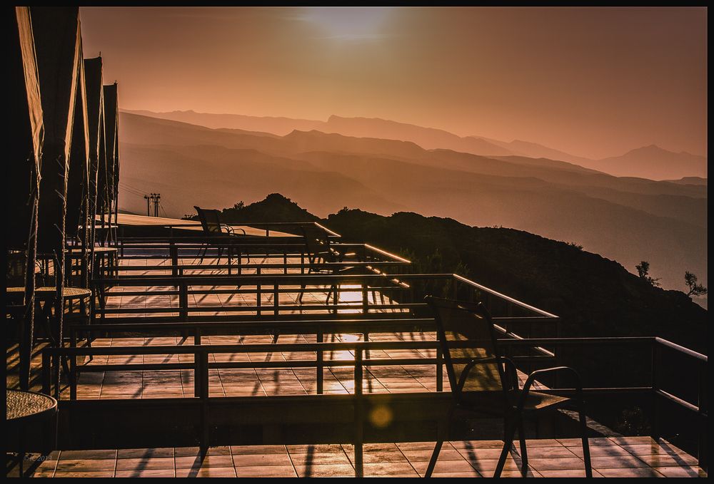 Sonnenaufgang im Oman