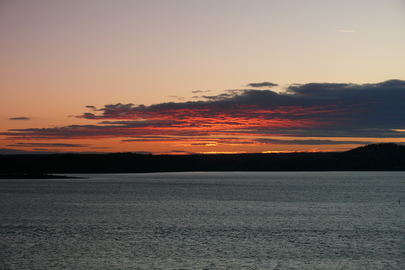 Sonnenaufgang im Oslo-Ford