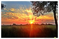 Sonnenaufgang im Ostseebad Dierhagen