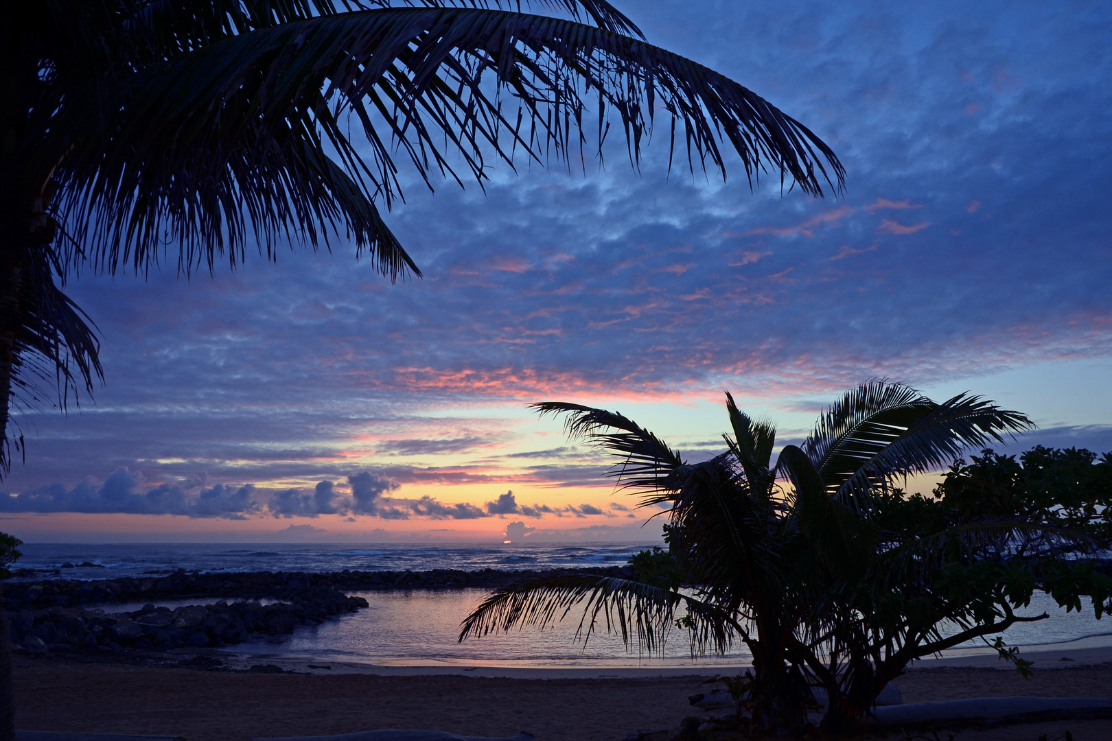 Sonnenaufgang im Paradies