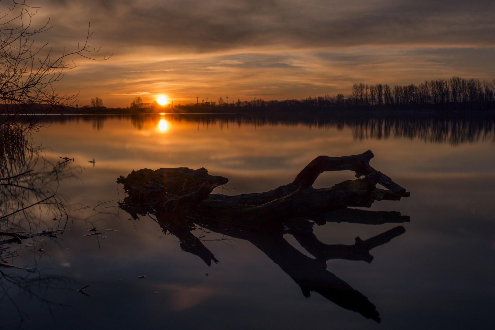 Sonnenaufgang im Peiner Land...