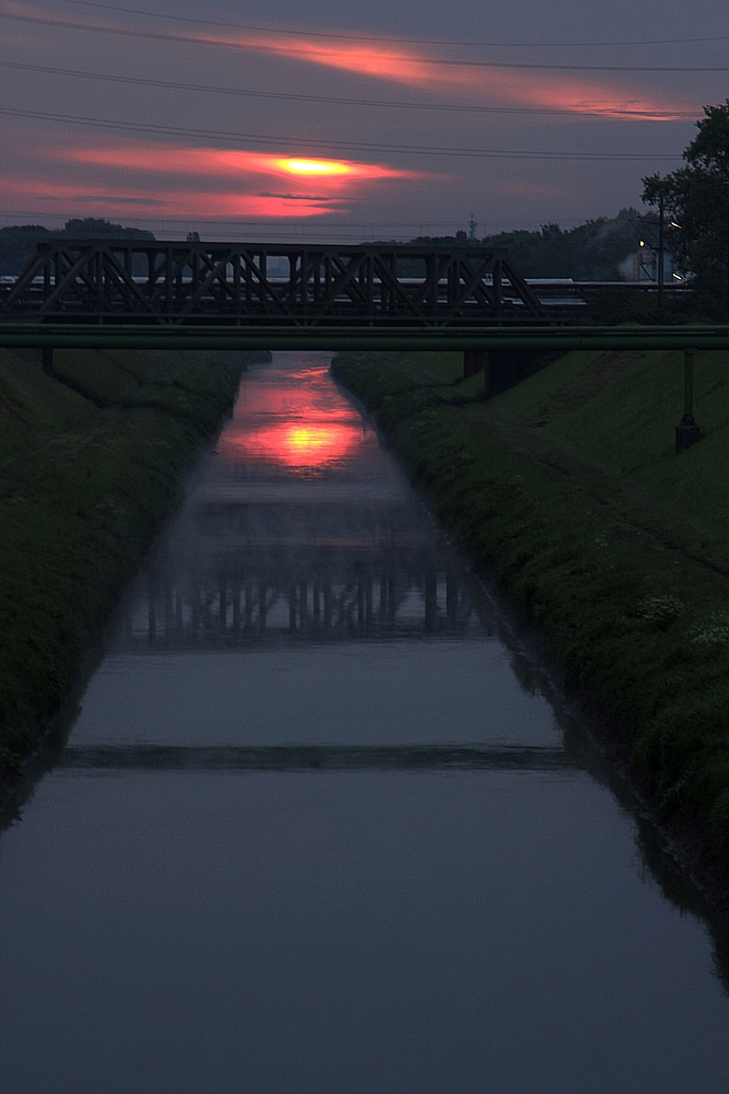 Sonnenaufgang im Pott