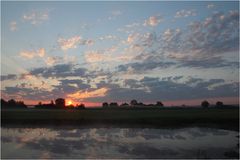 Sonnenaufgang im Ried