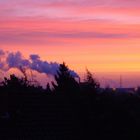 Sonnenaufgang im Ruhrgebiet