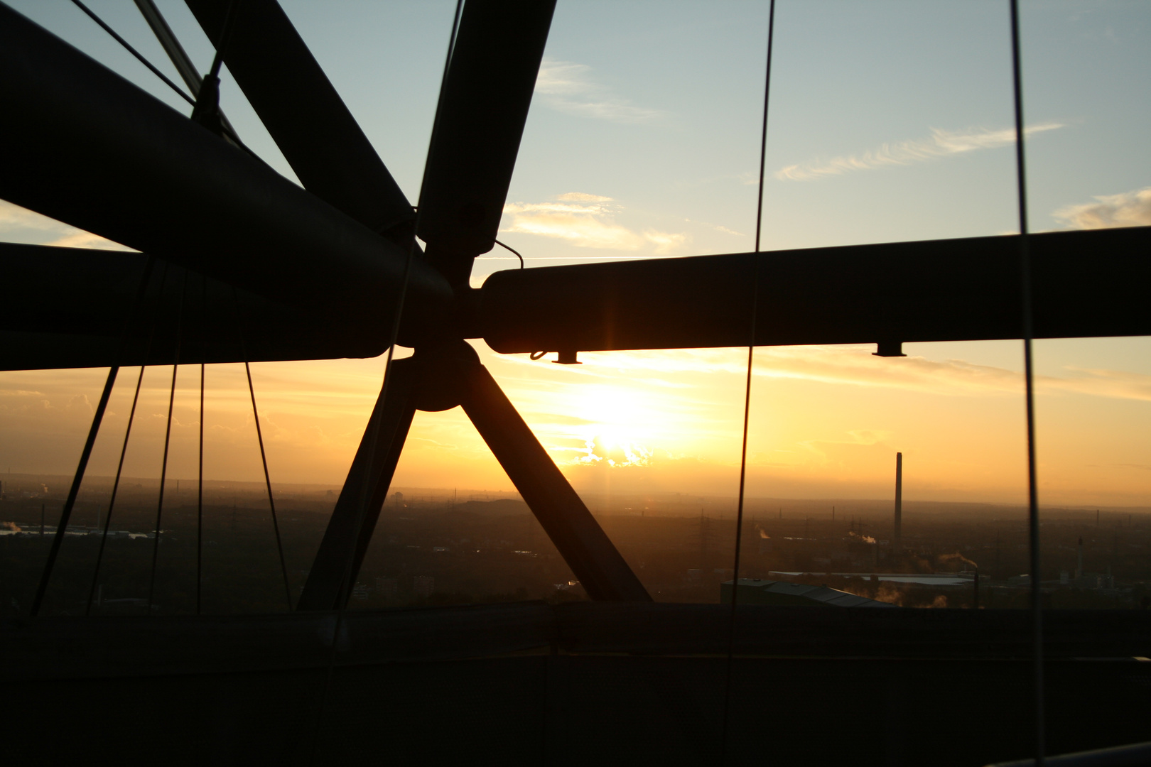 Sonnenaufgang im Ruhrgebiet 