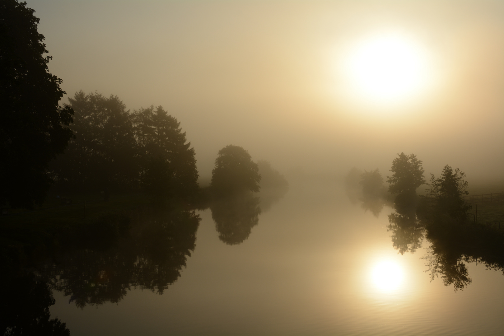 Sonnenaufgang im Ruhrtal