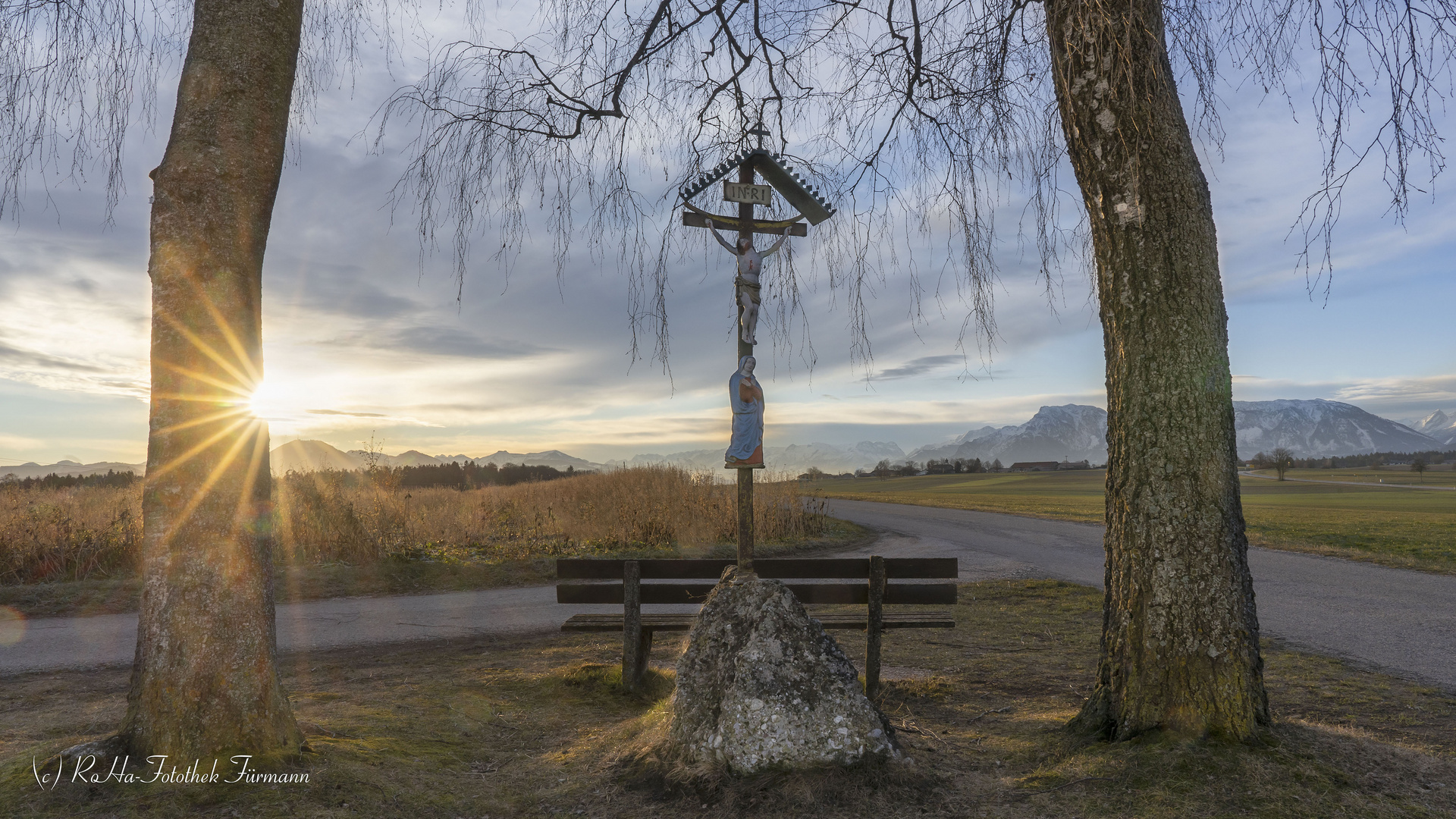 Sonnenaufgang im Rupertiwinkel