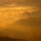 Sonnenaufgang im Saale-Holzlandkreis