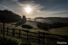 Sonnenaufgang im Sauerland