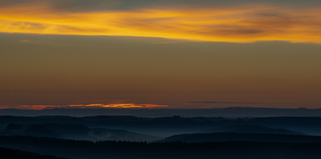 Sonnenaufgang im schönen Schwarzwald