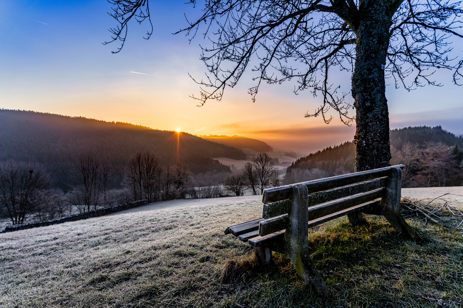 Sonnenaufgang im Schwarzwald