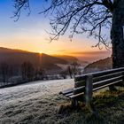 Sonnenaufgang im Schwarzwald