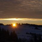 Sonnenaufgang im Schwarzwald