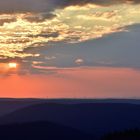 sonnenaufgang im schwarzwald