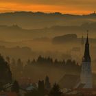 Sonnenaufgang im September - Lohnsburg am Kobernaußerwald