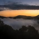 Sonnenaufgang im Siebengebirge