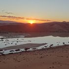 Sonnenaufgang im Sossusvlei