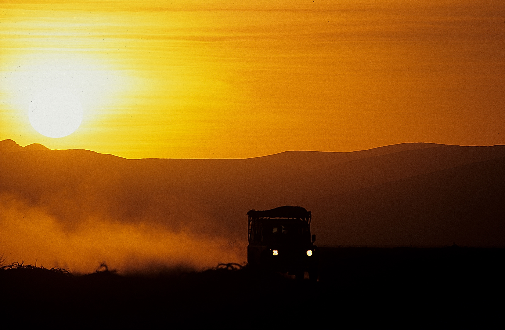 Sonnenaufgang im Sossusvlei