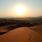 Sonnenaufgang im Sossusvlei