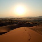 Sonnenaufgang im Sossusvlei