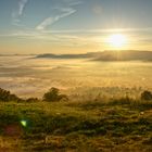 Sonnenaufgang im Spätsommer