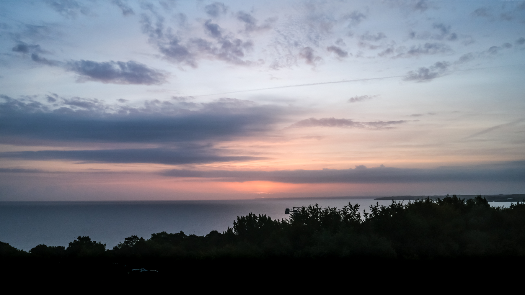 Sonnenaufgang im Spätsommer