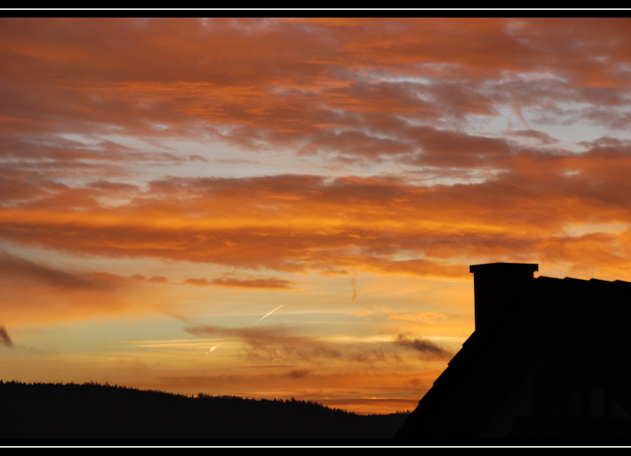 Sonnenaufgang im Spessart