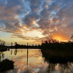 Sonnenaufgang im Spiegel