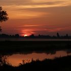 Sonnenaufgang im Spreewald