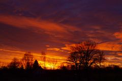 Sonnenaufgang im Spreewald