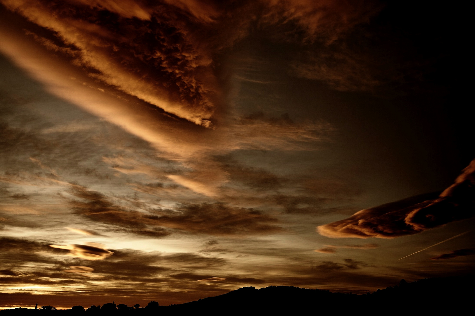 Sonnenaufgang im Süden Frankreichs