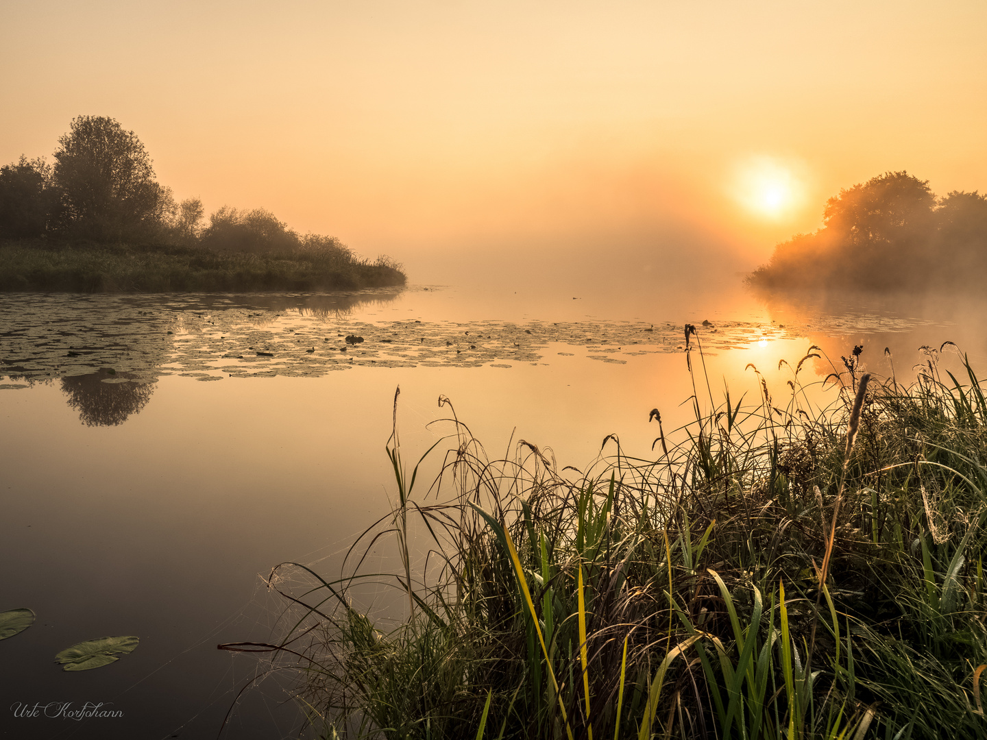 Sonnenaufgang im Teufelsmoor