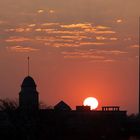 Sonnenaufgang im Textilviertel