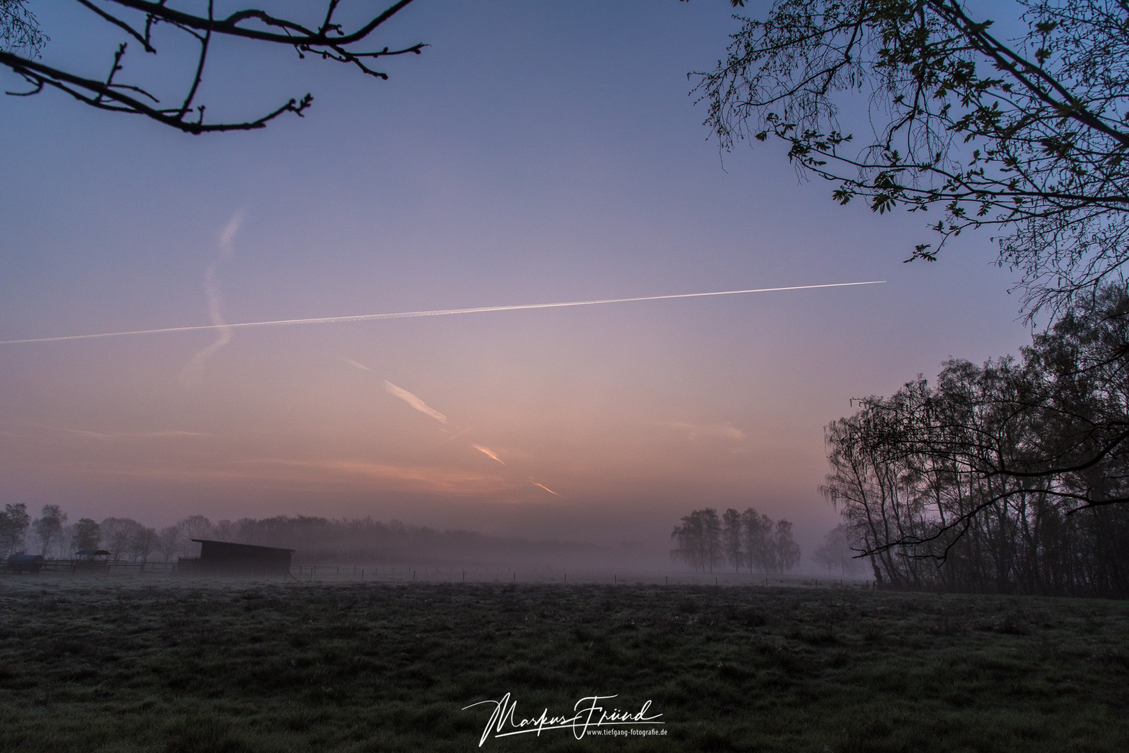 Sonnenaufgang im Torfmoor