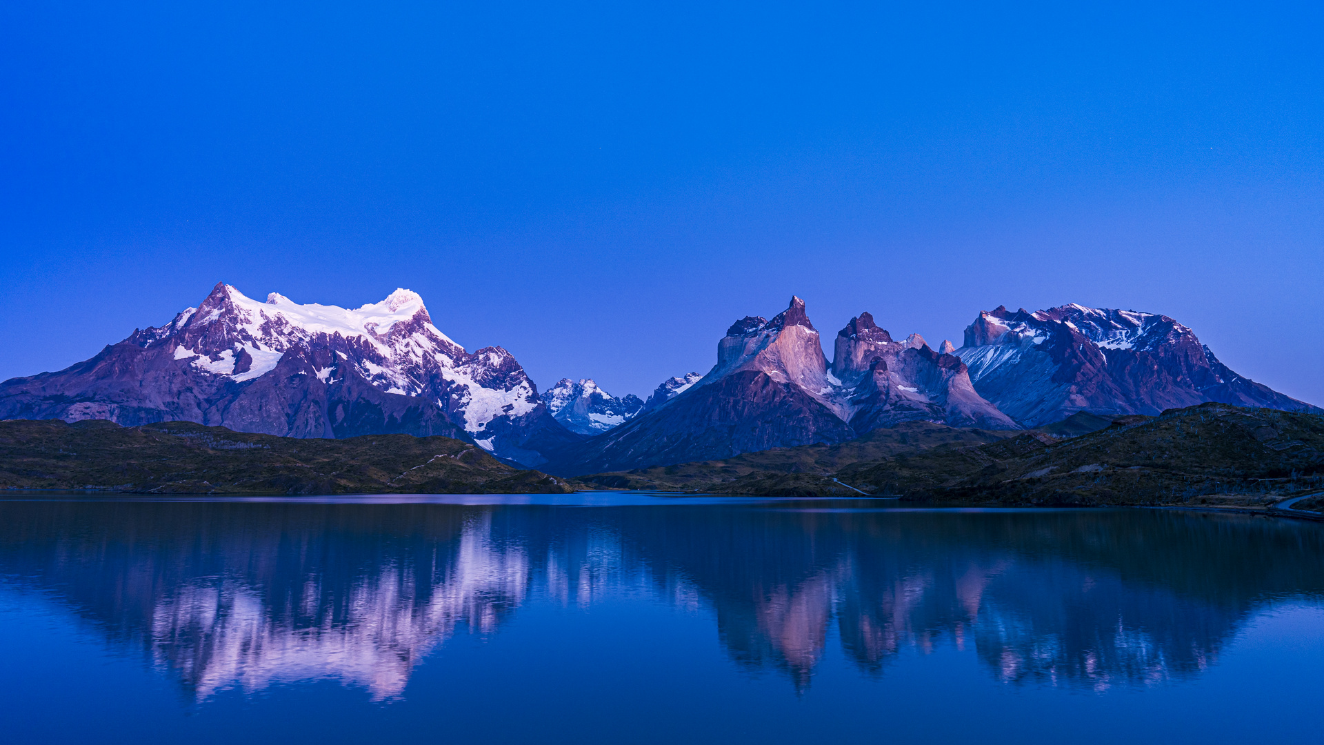 Sonnenaufgang im Torres del Paine Nationalpark 