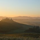 Sonnenaufgang im Val d'Orcia