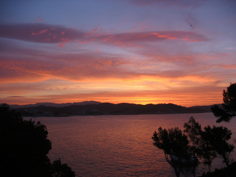 Sonnenaufgang im wahren Mallorca