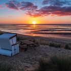 Sonnenaufgang im Wattenmeer-2