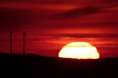 Sonnenaufgang im Westerwald