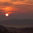 Sonnenaufgang im Westerwald