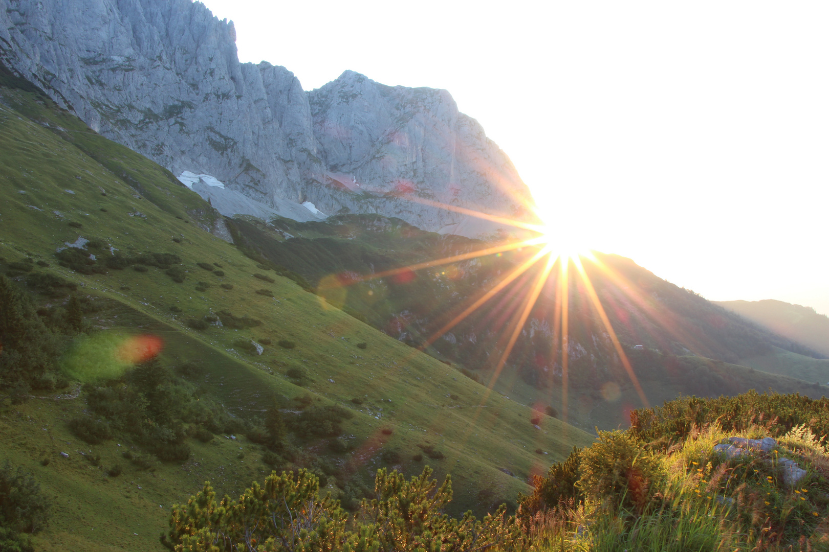 Sonnenaufgang im Wilden Kaiser