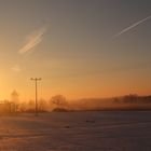 Sonnenaufgang im Winter