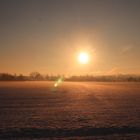 Sonnenaufgang im Winter